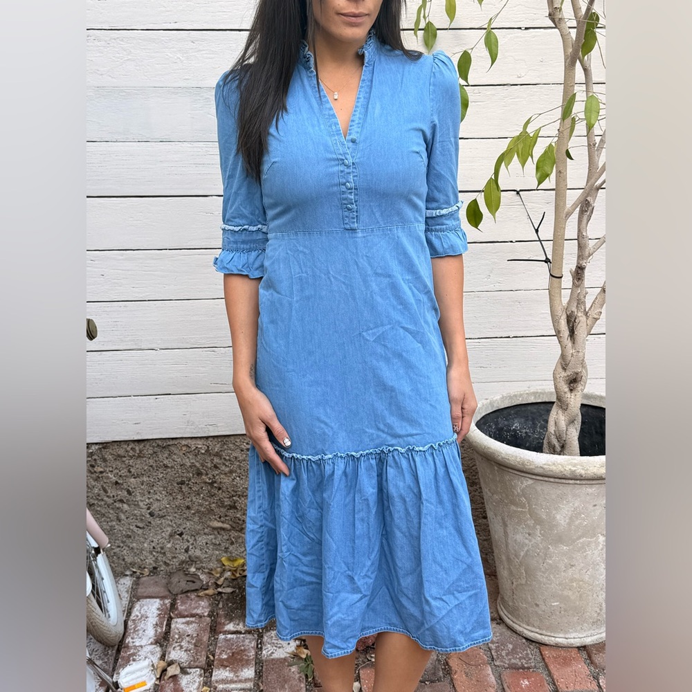 WYSE London Isobel Denim Dress